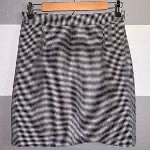 Checkered skirt